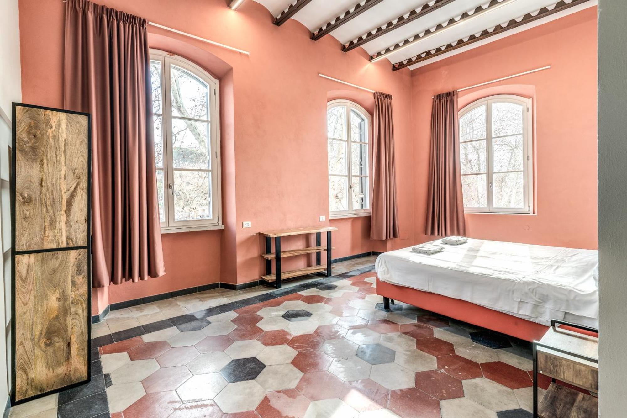 Hostel Borgo Ripa Urban Travel Rom Exterior foto