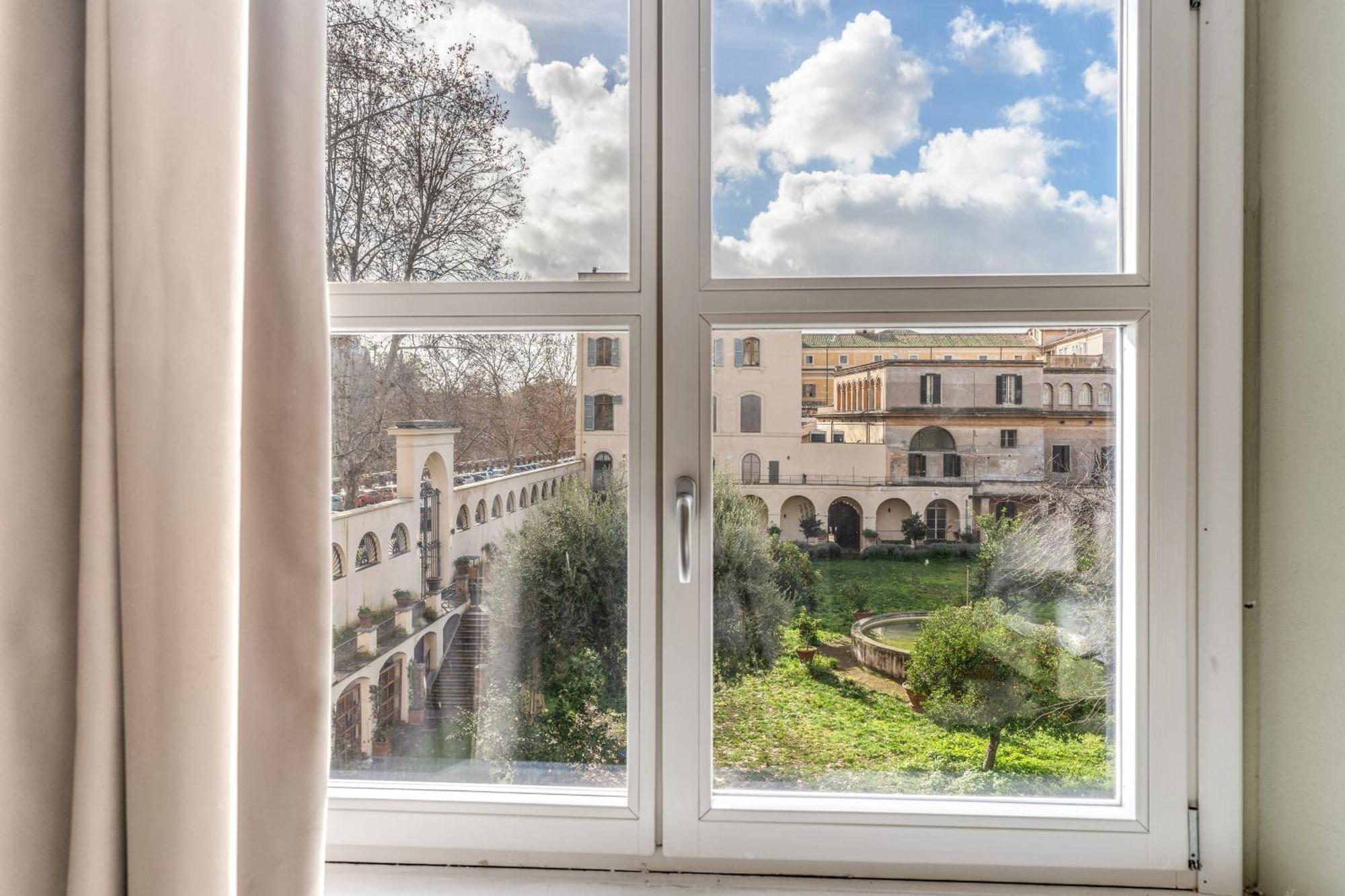 Hostel Borgo Ripa Urban Travel Rom Exterior foto